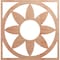 Ekena Millwork Blume Wood Fretwork Pierced Ceiling Medallion, Cherry, 36"OD x 12 1/2"ID x 3/8"T CMWP36X36X0375BLCH - alternate 1